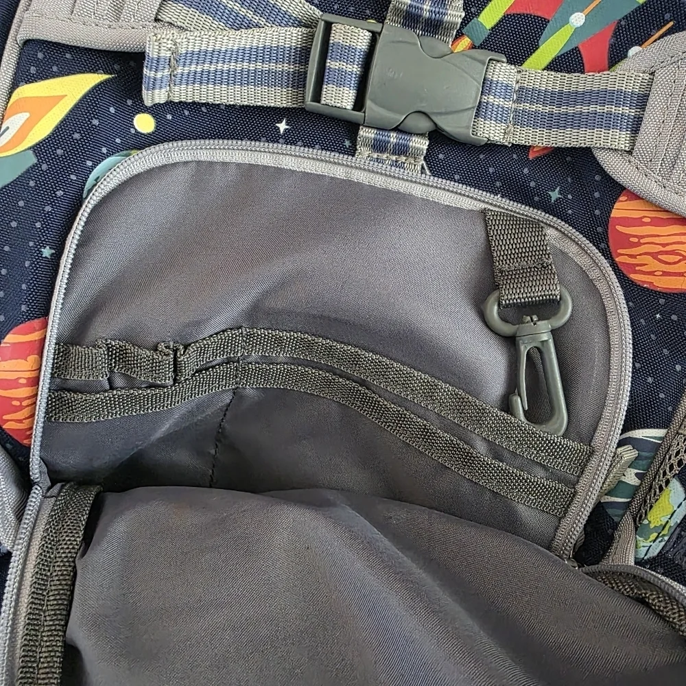 Pottery Barn Kids Mackenzie Navy Solar System Glow-in-the-Dark Backpack - Small